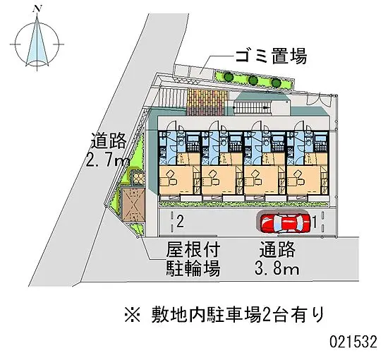 ★手数料０円★枚方市星丘　月極駐車場（LP）